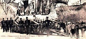 2255- Saida - Legion - Inauguration Monument2 - Dragon - 1910